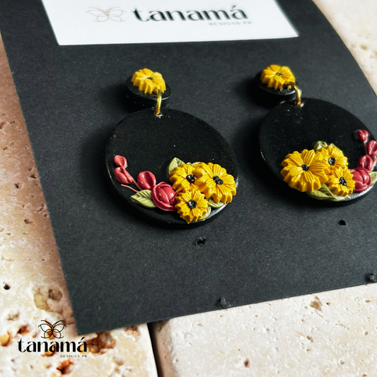 Bouquet de Girasoles Earrings